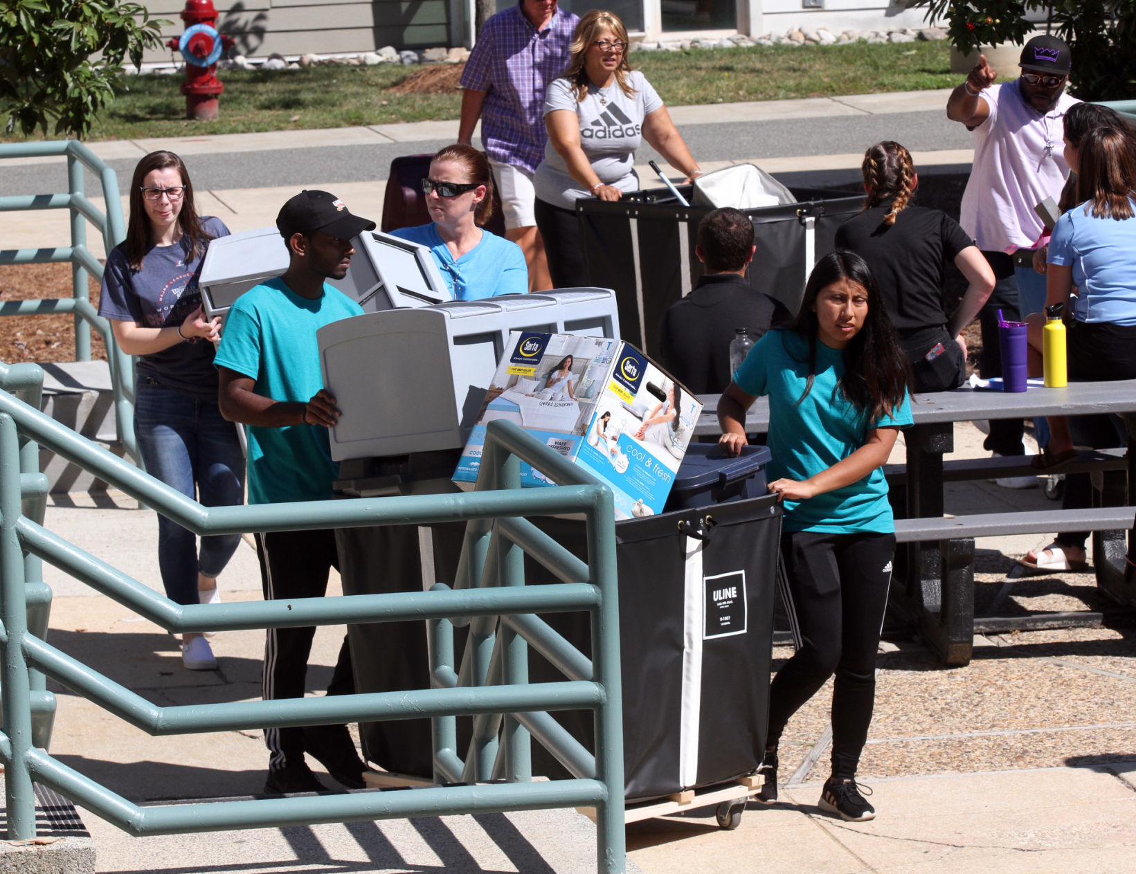 Stockton move in day